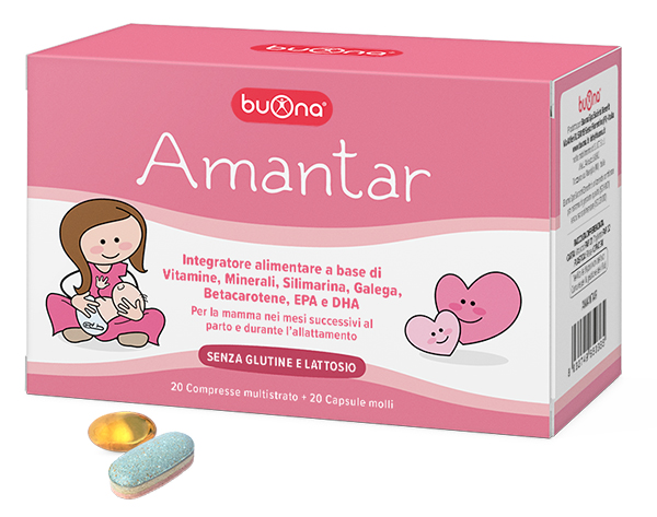 AMANTAR 20 COMPRESSE + 20 CAPSULE - Farmacia Mastrangelo 