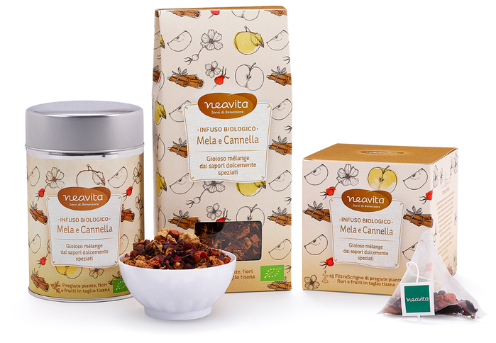 SILVER TIN MELA E CANNELLA BIO 100 G - Farmacia Mastrangelo 