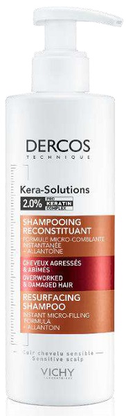 DERCOS TECHNIQUE KERASOL SHAMPOO RISTRUTTURANTE 250 ML - Farmacia Mastrangelo 