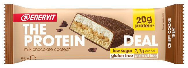 ENERVIT PROTEIN DEAL COOKIE 55 G - Farmacia Mastrangelo 