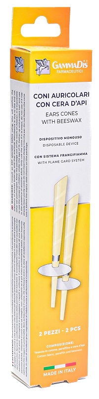 CONI AURICOLARI 2 PEZZI GAMMADIS - Farmacia Mastrangelo 