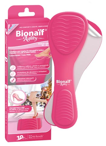 BIONAIF AGILITY SOTTOPIEDE ROSA - Farmacia Mastrangelo 