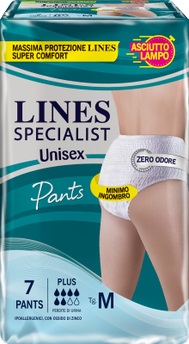 LINES SPECIALIST PANTS PLUS UNISEX M 7 PEZZI - Farmacia Mastrangelo 