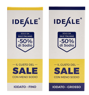 IDEALE CONDIMENTO A BASE DI SALE ALIMENTARE FINO 300 G - Farmacia Mastrangelo 