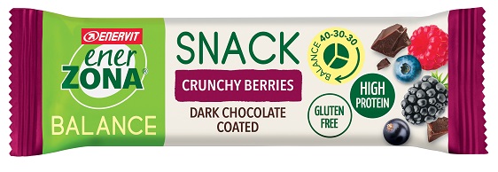 ENERZONA SNACK CRUNCHY BERRIES 33 G - Farmacia Mastrangelo 