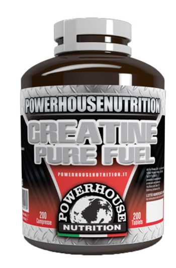POWERHOUSE NUTRITION CREATINE PURE FUEL 200 COMPRESSE - Farmacia Mastrangelo 
