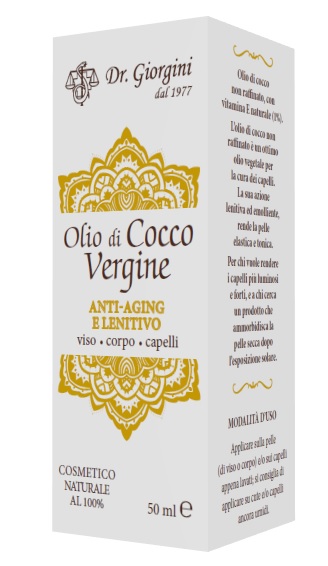OLIO DI COCCO VERGINE 50 ML - Farmacia Mastrangelo 