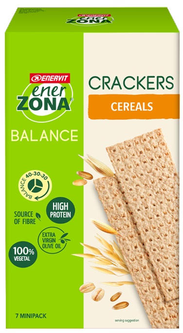 ENERZONA CRACKERS CEREALS 25 G - Farmacia Mastrangelo 