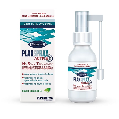 EMOFORM PLAK SPRAY ACTIVE 50 ML - Farmacia Mastrangelo 