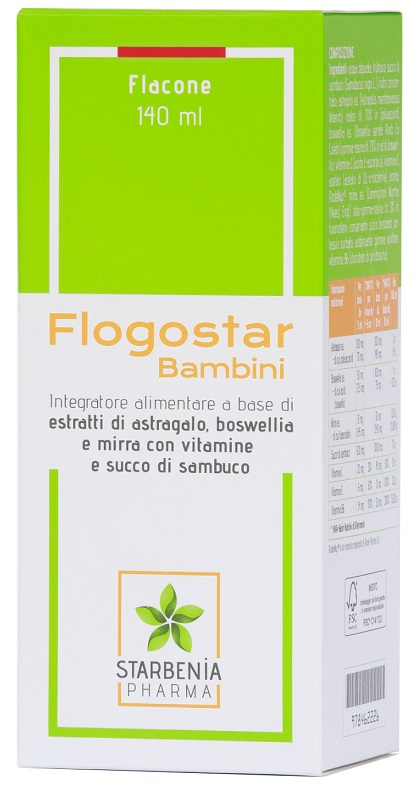FLOGOSTAR BIMBI 140 ML - Farmacia Mastrangelo 