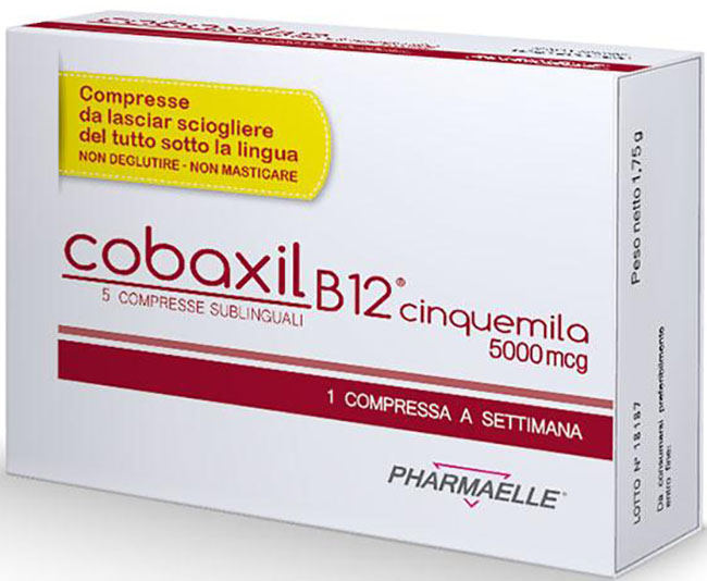COBAXIL B12 5000MCG 5 COMPRESSE SUBLINGUALI - Farmacia Mastrangelo 