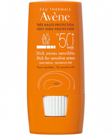 AVENE EAU THERMALE STICK LARGE ZONE SENSIBILI 50+ 8 G - Farmacia Mastrangelo 