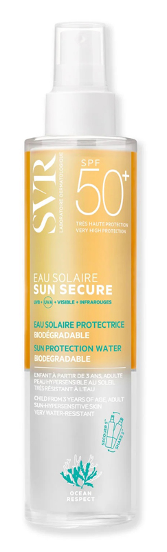 SUN SECURE EAU SOLAIRE SPF50 200 ML - Farmacia Mastrangelo 