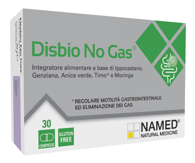 DISBIO NO GAS 30 COMPRESSE - Farmacia Mastrangelo 