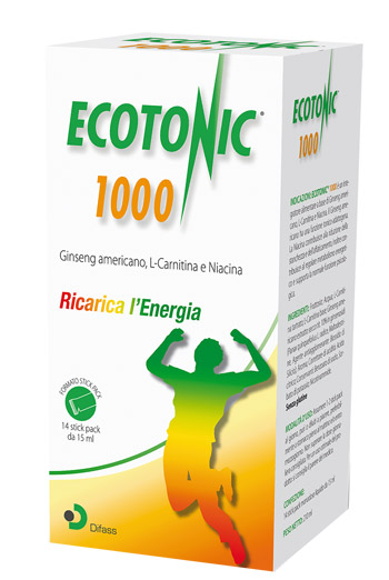 ECOTONIC 1000 14 STICK PACK 15 ML - Farmacia Mastrangelo 