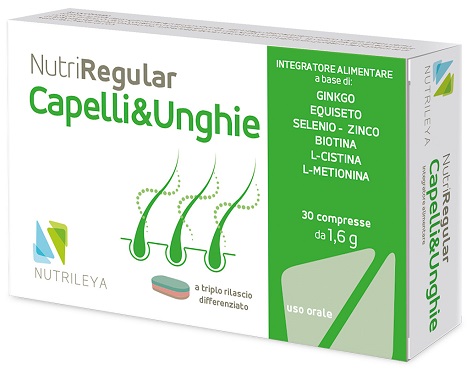 NUTRIREGULAR CAPELLI & UNGHIE 30 COMPRESSE - Farmacia Mastrangelo 