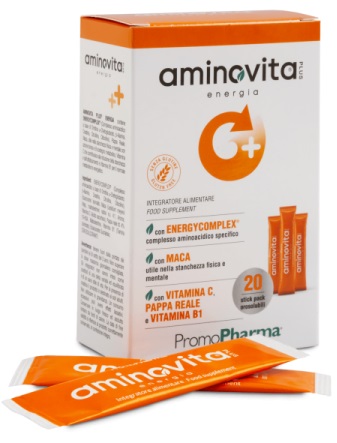 AMINOVITA PLUS ENERGIA 20 STICK PACK X 2 G - Farmacia Mastrangelo 