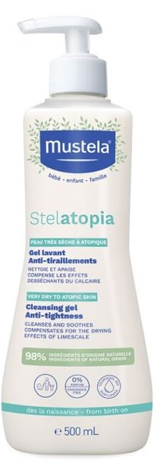 MUSTELA STELATOPIA GEL DETERGENTE 500 ML - Farmacia Mastrangelo 