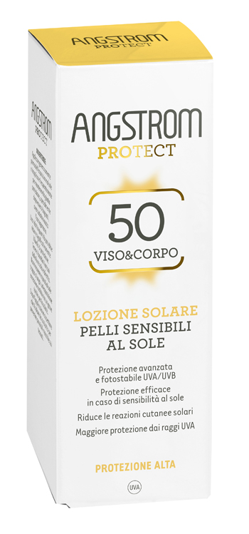 ANGSTROM LOZIONE PELLI SENSIBILI SPF50 100 ML - Farmacia Mastrangelo 