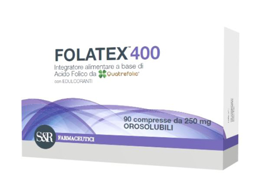 FOLATEX 400 90 COMPRESSE - Farmacia Mastrangelo 