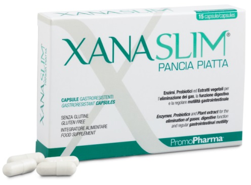 XANASLIM PANCIA PIATTA 15 CAPSULE GASTRORESISTENTI - Farmacia Mastrangelo 