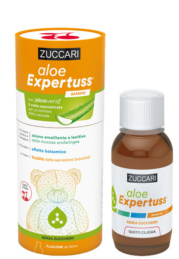 ALOE EXPERTUSS BAMBINI CILIEGIA 150 ML - Farmacia Mastrangelo 