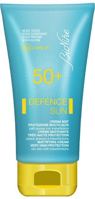 DEFENCE SUN 50+ CREMA MAT PROTEZIONE MOLTO ALTA 50 ML - Farmacia Mastrangelo 