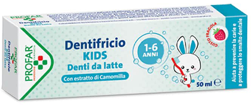 PROFAR DENTIFRICIO KIDS 1-6 50 ML - Farmacia Mastrangelo 