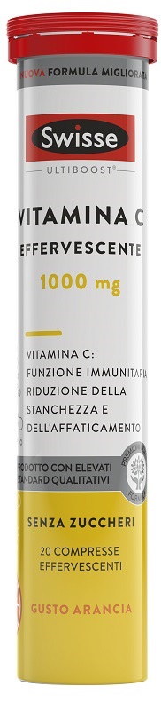 SWISSE VITAMINA C EFFERVESCENTE 20 COMPRESSE - Farmacia Mastrangelo 