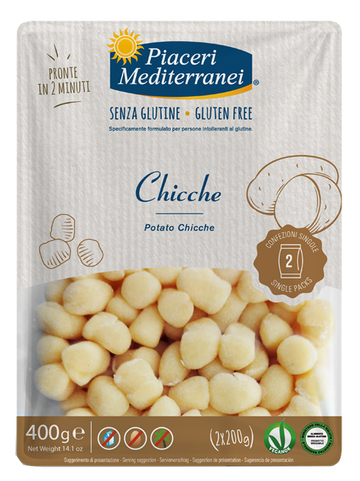 PIACERI MEDITERRANEI CHICCHE 400 G - Farmacia Mastrangelo 