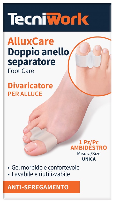 ALLUX CARE SEPARATORE E DIVARICATORE PER ALLUCE A DOPPIO ANELLO - Farmacia Mastrangelo 