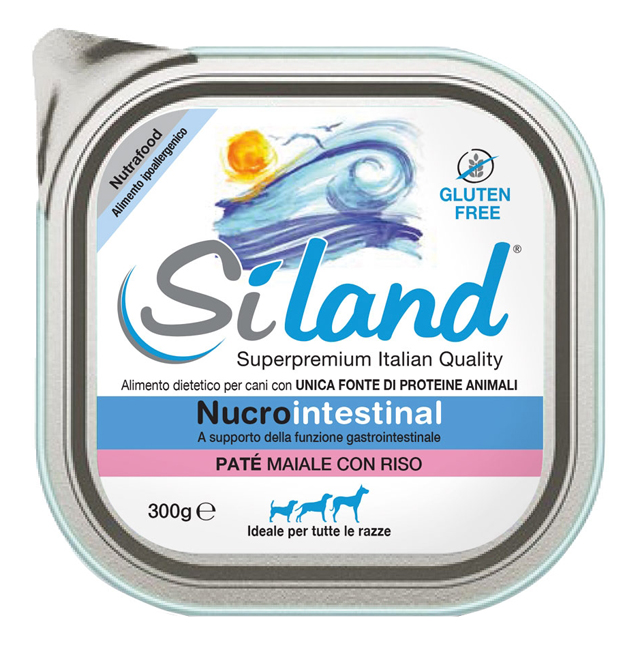 SILAND NUCROINTESTINAL UMIDO CANE MAIALE/RISO 300 G - Farmacia Mastrangelo 
