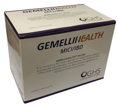 GEMELLIHEALTH MICI/IBD SUPPORT 20 BUSTINE DA 25 G - Farmacia Mastrangelo 