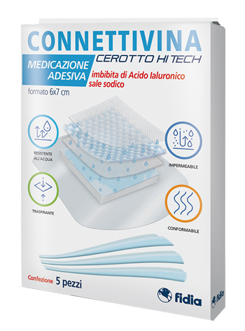CEROTTO CONNETTIVINA HITECH 6 X 7 CM 5 PEZZI - Farmacia Mastrangelo 