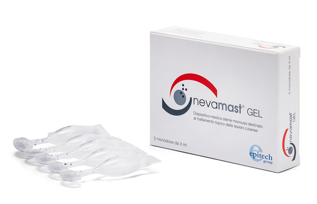 NEVAMAST GEL TRATTAMENTO TOPICO DELLE LESIONI CUTANEE 5 MONODOSE 3 ML - Farmacia Mastrangelo 