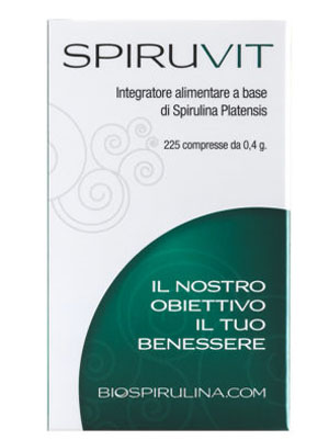SPIRUVIT BIO 225 COMPRESSE - Farmacia Mastrangelo 
