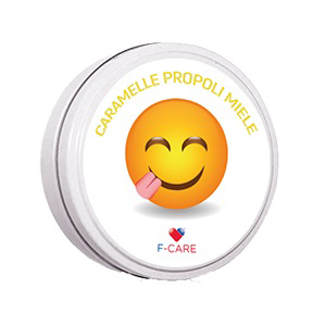 F CARE CARAMELLE PROPOLI MIELE 40 G - Farmacia Mastrangelo 