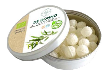 F CARE CARAMELLE EUCALIPTO BIO 50 G - Farmacia Mastrangelo 