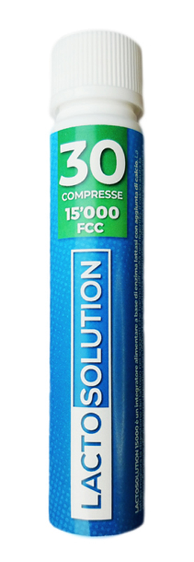 LACTOSOLUTION 15000 30 COMPRESSE - Farmacia Mastrangelo 