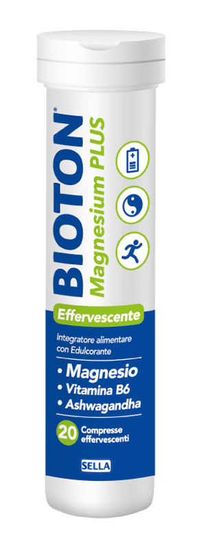 BIOTON MAGNESIUM PLUS 20 COMPRESSE EFFERVESCENTI - Farmacia Mastrangelo 