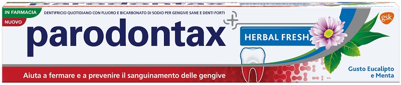 DENTIFRICIO PARODONTAX HERBAL FRESH 75 ML - Farmacia Mastrangelo 