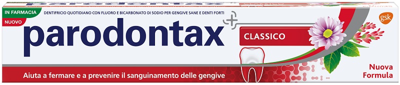 DENTIFRICIO PARODONTAX HERBAL CLASSIC 75 ML - Farmacia Mastrangelo 
