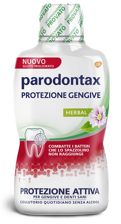 PARODONTAX HERBAL PROTEZIONE GENGIVE COLLUTORIO 500 ML - Farmacia Mastrangelo 