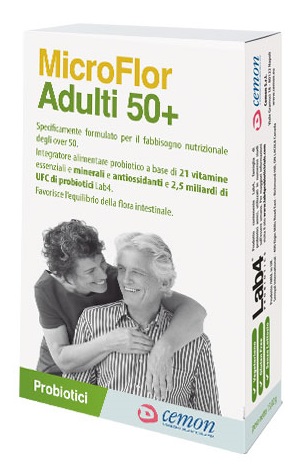 MICROFLOR ADULTI+ 30 CAPSULE VEGETALI - Farmacia Mastrangelo 