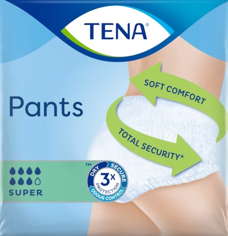 PANNOLONE PULL UP TENA PANTS SUPER TAGLIA MEDIUM 10 PEZZI - Farmacia Mastrangelo 