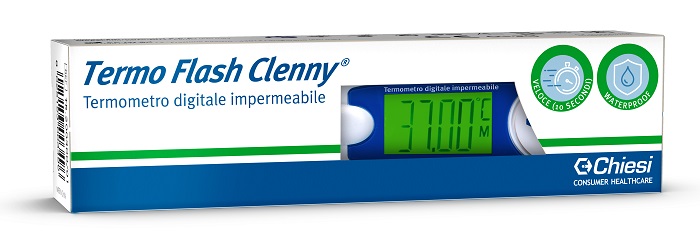 TERMOMETRO CLENNY TERMO FLASH PREDITTIVO 10 SECONDI WATERPROOF - Farmacia Mastrangelo 
