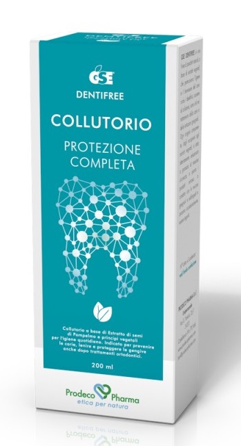 GSE DENTIFREE COLLUTORIO 200 ML - Farmacia Mastrangelo 