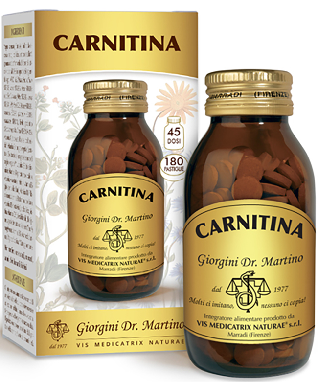CARNITINA 180 PASTIGLIE - Farmacia Mastrangelo 
