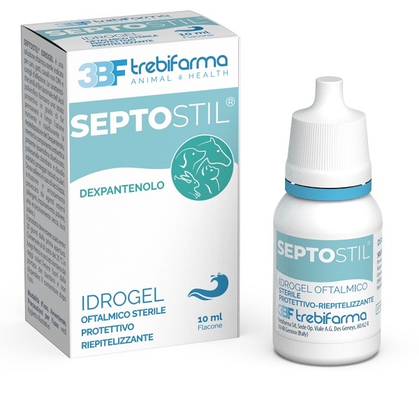 SEPTOSTIL SOLUZIONE OFTALMICA IDRATANTE EPITELIO PROTETTIVA LENITIVA LUBRIFICANTE PER CANI E GATTI 10 ML - Farmacia Mastrangelo 
