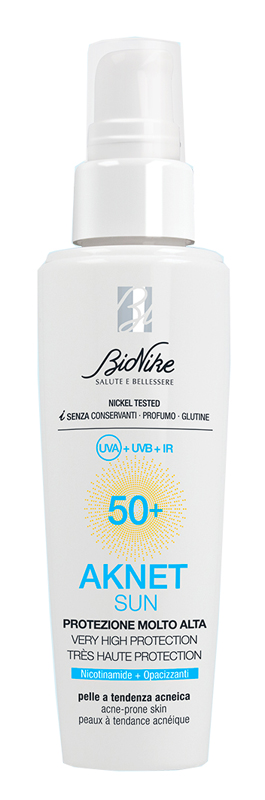 AKNET SUN PROTEZIONE MOLTO ALTA SPF50+ 50 ML - Farmacia Mastrangelo 